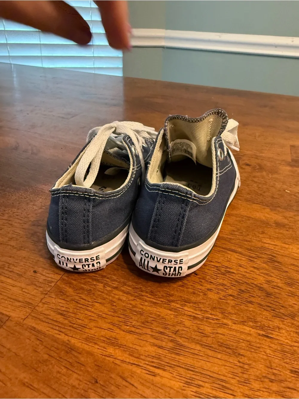 Converse Chuck Taylor All Star Low Top Navy Blue Kids Size 12